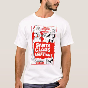 Santa Claus verovert het Martians Movie Shirt