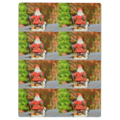 Santa Claus-versiering Klembord (Achterkant)