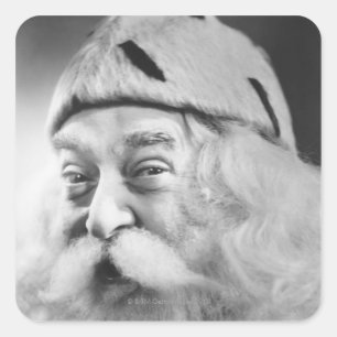 Santa Claus Vierkante Sticker