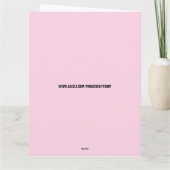 SANTA CLAUS VINTAGE CHRISTMAS GREETING CARTE (Dos)