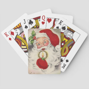 Santa Claus Vintage Pokerkaarten