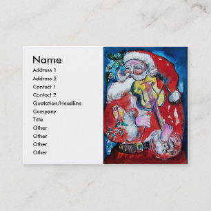 SANTA CLAUS VISITEKAARTJE