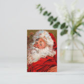 Santa Claus Visitekaartje (Staand voorkant)