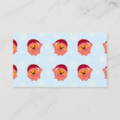 Santa Claus Visitekaartje (Achterkant)