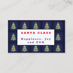 Santa Claus Visitekaartje