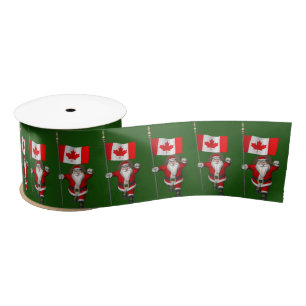 Santa Claus Visiting Canada Lint