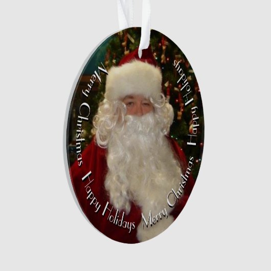 Santa Claus with Customizable Text (devant)