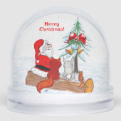 Santa Claus with Rabbit Fox and Squirrel (Avant)