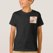 Santa Claus woordcloud Ho Ho Ho T-shirt (Voorkant)