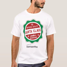 Santa Claus workshop grappig T-shirt