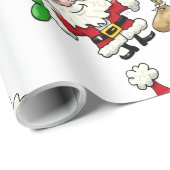 Santa Claus Wrapping Paper Cadeaupapier (Rol Hoek)