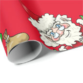 Santa Claus Wrapping Paper Cadeaupapier (Rol Hoek)