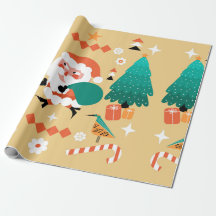Santa Claus Wrapping Paper