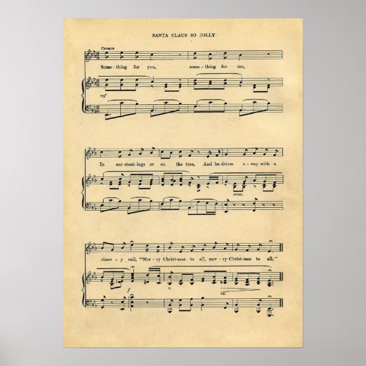 Santa Claus zo Jolly Poster! Poster (Voorkant)