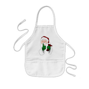 Santa Clause Apron Les tabliers de Noël personnali