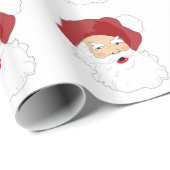 Santa Clause Cadeaupapier (Rol Hoek)