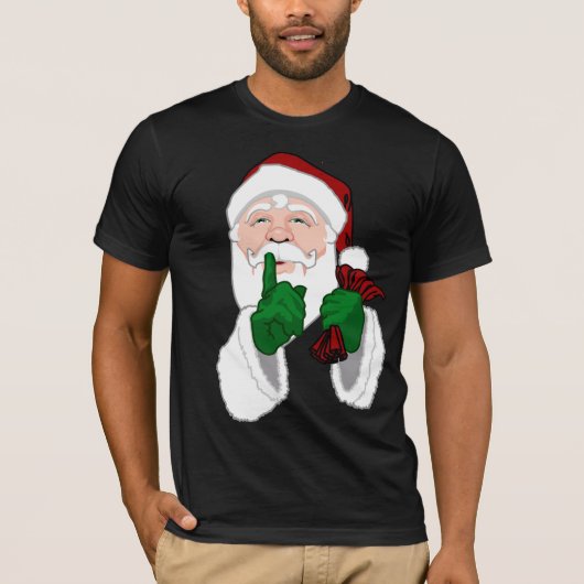 Santa Clause Chemises Amusants T-shirts Père Noël  (Devant)