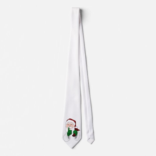 Santa Clause Cravate Festive Noël Neckties & Cadea (Devant)