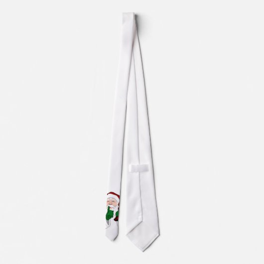 Santa Clause Cravate Festive Noël Neckties & Cadea (Dos)