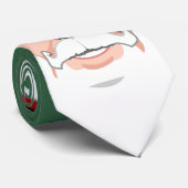 Santa Clause Cravate Festive Noël Neckties & Cadea (Roulé)