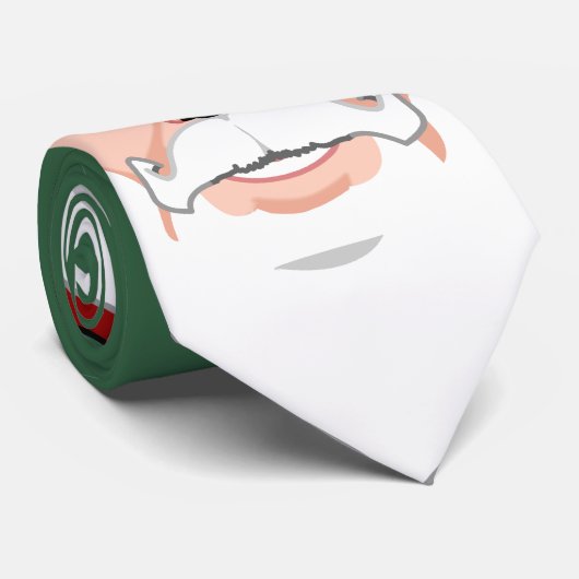 Santa Clause Cravate Festive Noël Neckties & Cadea (Roulé)