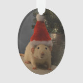 Santa Clause Dumbo Rat Ornament (voorkant)