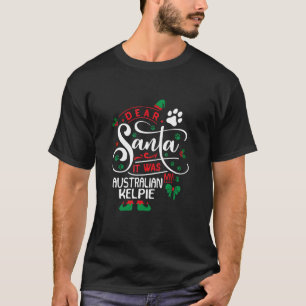 Santa Clause elf Kerstmis Hondenras Australi T-shirt