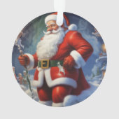 Santa Clause Joyeux Noël Bonne année (dos)