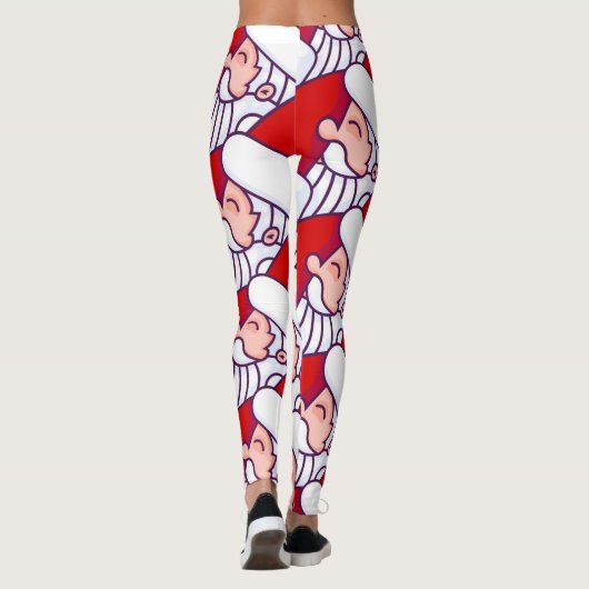Santa Clause Leggings de Noël (Dos)