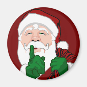 Santa Clause Magnets Fun Santa Decor & Gifts Magneet