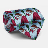 SANTA CLAUSE MOUSE stropdas (Opgerold)