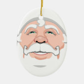 Santa Clause Ornament Aangepaste kerstdecoratie (Voorkant)