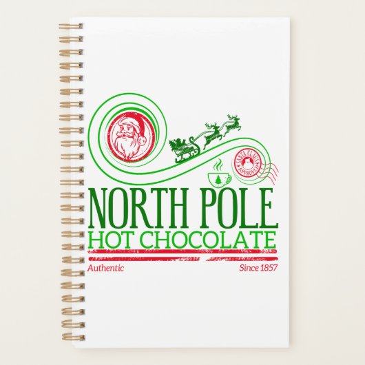 Santa Clause Pôle Nord Chocolat chaud (Devant)