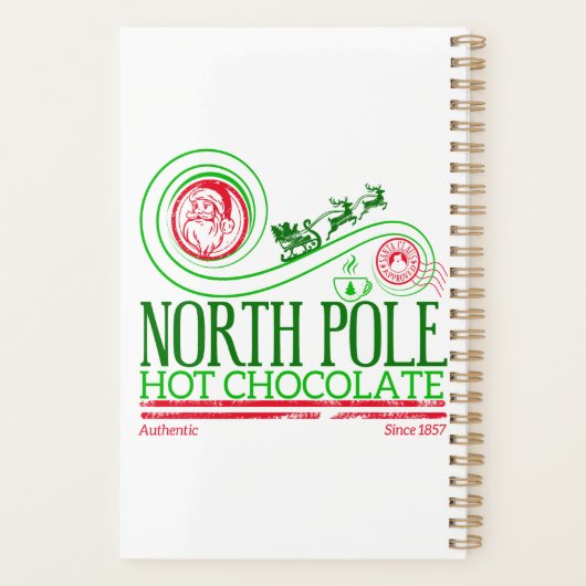 Santa Clause Pôle Nord Chocolat chaud (Dos)