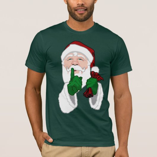 Santa Clause Shirten Fun Santa T-shirts & cadeautj (Voorkant)
