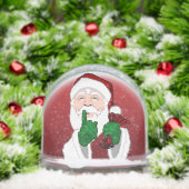 Santa Clause Snow Globe Custom Christmas Snowglobe (Noël)