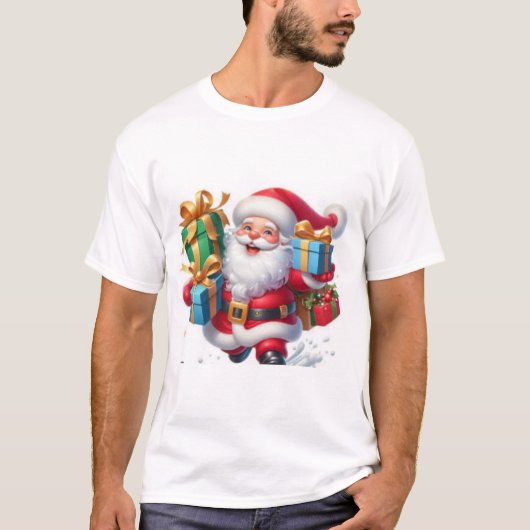 Santa clause t-shirt (Voorkant)