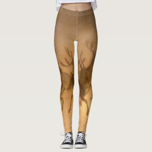 Santa Claus's Reindeer door William Holbrook Beard Leggings