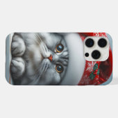 Santa Claws arrive en ville - Chat Kitty festif (Verso Horizontal)