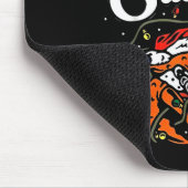 Santa Claws Christmas Funny Crab Lights Holiday Ca Muismat (Hoek)