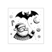 Santa Claws Rubberstempel (Afrduk)