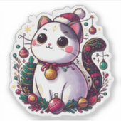 Santa Claws Sticker (Voorkant)