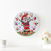 Santa Clock Grote Klok (Huis)