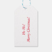 Santa Clouse Cadeaulabel (Achterkant)