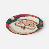 Santa Clouse Papieren Bordje (Gekanteld)