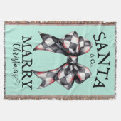 Santa & Co. Trouwen met Kerstmis Deken (Voorkant)