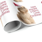 Santa Cocker Spaniel Wrapping Paper Cadeaupapier (Rol Hoek)
