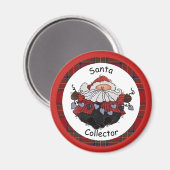 Santa Collector Magnet Magneet (Voorkant / Achterkant)
