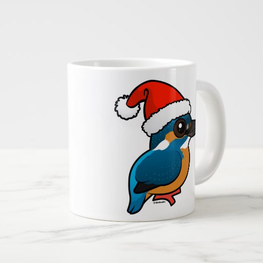 Santa Common Kingfisher Extra Grote Mok (Voorkant rechts)