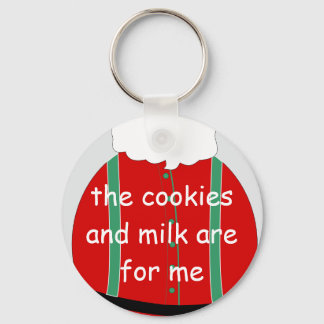 Santa cookies sleutelhanger